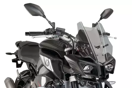 Puig Racing Screen Yamaha Mt-10 16-21'/Mt-10 Sp 17-21'' - Duell MP varaosat ja tarvikkeet - 91072 - 1