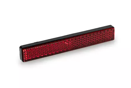 Puig Reflector Homologated 100Mm X 15Mm C/Red - Duell MP varaosat ja tarvikkeet - 95532 - 1