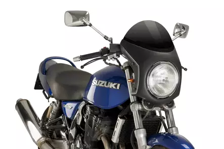 Puig Semifairing C/Black Diam.195Mm Windshield C/Black - Duell MP varaosat ja tarvikkeet - 90542 - 1