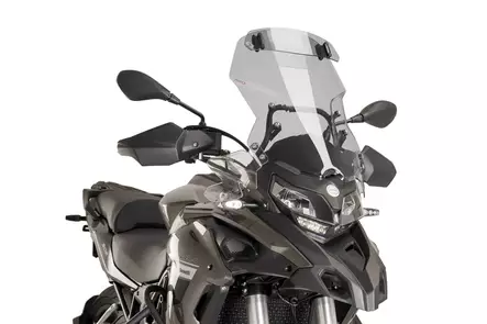 Puig Touring Screen W/Visor Benelli Trk502 16-23 C/Smok - Duell MP varaosat ja tarvikkeet - 90122 - 1