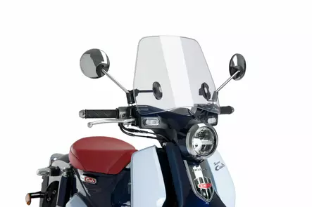 Puig Wind.Trafic.Honda Super Cub C125 18'- C/Clear - Duell MP varaosat ja tarvikkeet - 94172 - 1