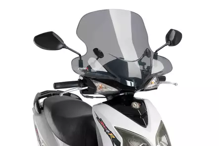 Puig Windshield Ciiy Touring Sym Jet4 50R/125 C/Smoke - Duell MP varaosat ja tarvikkeet - 91392 - 1
