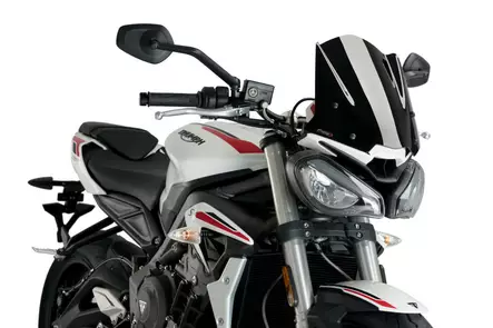 Puig Windshield New Gen. Sport Triumph Street Triple S 20' - Duell MP varaosat ja tarvikkeet - 98582 - 1
