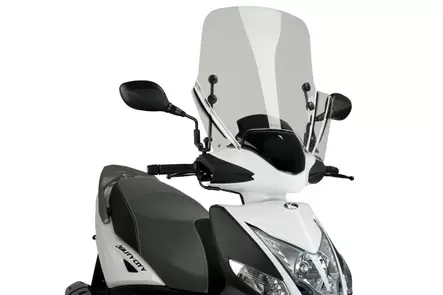 Puig Windshield T.X. Kymco Agility City 50/125 20' C/Clear - Duell MP varaosat ja tarvikkeet - 99062 - 1