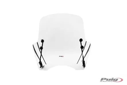 Puig Windshield T.X. Piaggio 1 22'- C/Clear - Duell MP varaosat ja tarvikkeet - 97172 - 1