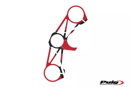 Puig Yoke Protector Kawasaki Zx-6R 636 19' C/Red - Duell MP varaosat ja tarvikkeet - 94722 - 1