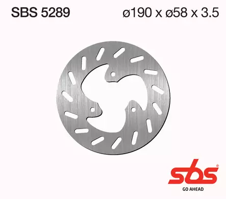 Sbs Jarrulevy Standard - Duell MP varaosat ja tarvikkeet - 122732 - 1