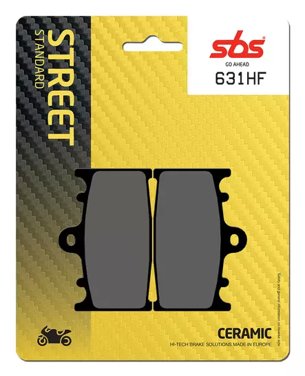 Sbs Jarrupalat Ceramic - Duell MP varaosat ja tarvikkeet - 123662 - 1