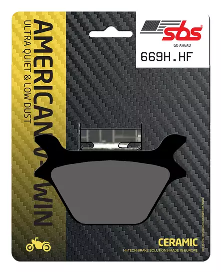 Sbs Jarrupalat Ceramic - Duell MP varaosat ja tarvikkeet - 123962 - 1