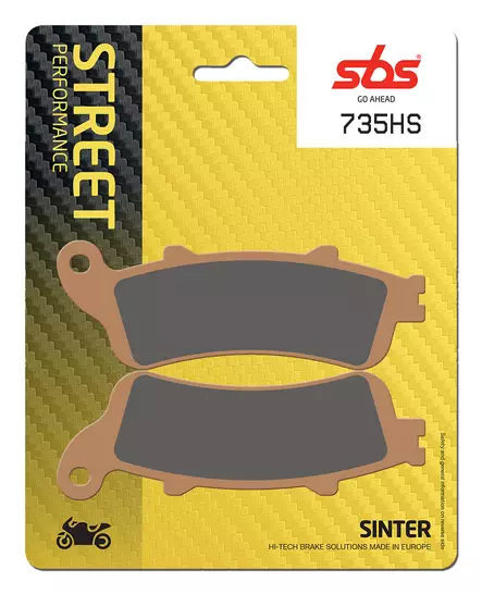 Sbs Jarrupalat Sintered - Duell MP varaosat ja tarvikkeet - 123412 - 1