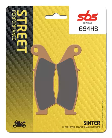 Sbs Jarrupalat Sintered - Duell MP varaosat ja tarvikkeet - 123992 - 1