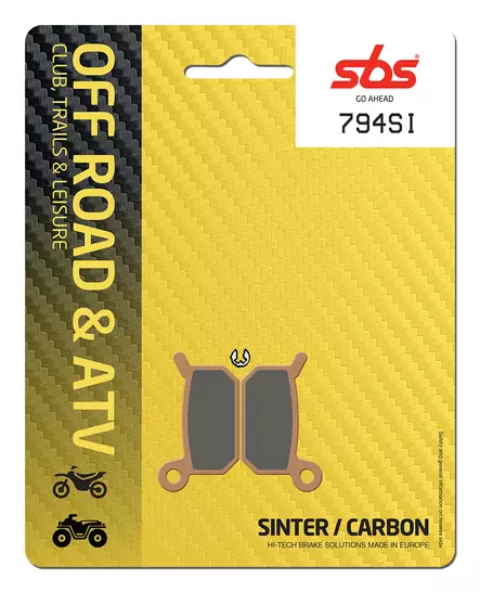 Sbs Jarrupalat Sintered Offroad - Duell MP varaosat ja tarvikkeet - 123142 - 1