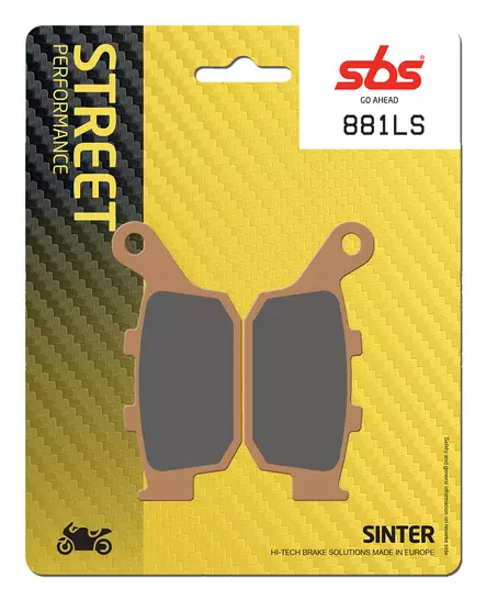 Sbs Jarrupalat Sintered Taakse - Duell MP varaosat ja tarvikkeet - 122632 - 1