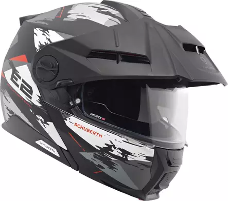 Schuberth Kypärä E2 Trail Harmaa, 59 L - Duell ajovarusteet - 65962 - 1