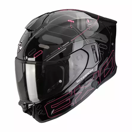 SCORPION Helmet EXO-530 AIR FOND Black-Pink, M - Duell ajovarusteet - 49532 - 1