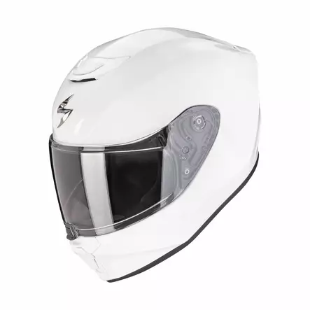SCORPION Kypärä EXO-JNR Solid valkoinen, 50-51cm M - Duell ajovarusteet - 50442 - 1