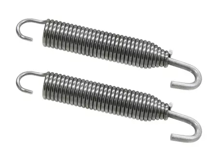 Sixty5 Pakoputken jouset 2kpl 75mm - Duell MP varaosat ja tarvikkeet - 86702 - 1