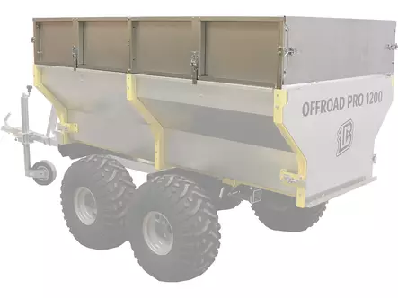 Iron Baltic Korokelaidat 1200-peräkärryihin - Mönkijän peräkärryjen varusteet - 362 - 1