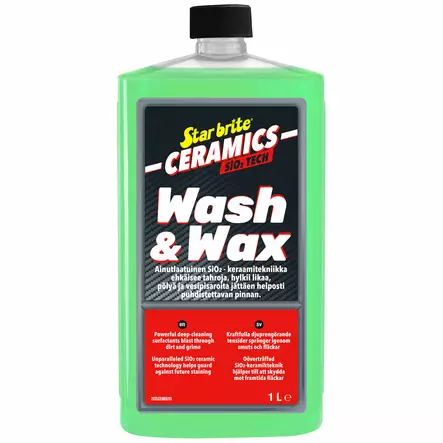 Star brite Ceramics Wash & Wax 1L - Duell venetarvikkeet - 132532 - 1