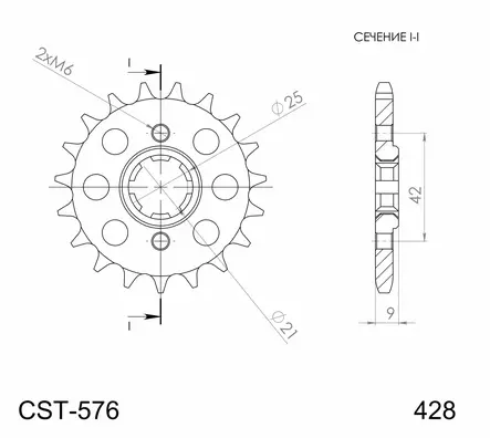 Supersprox / JT Eturatas 576.19 - Duell MP varaosat ja tarvikkeet - 119382 - 1