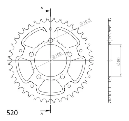 Supersprox Stealth Takaratas Kulta - Duell MP varaosat ja tarvikkeet - 118522 - 1