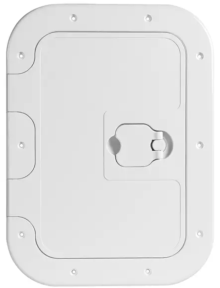 Tarkistusluukku valkoinen 280x380mm - Duell venetarvikkeet - 5122 - 1