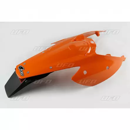 UFO Takalokasuoja Enduro takavalolla KTM EXC 04-07 Oranssi 127 - Duell MP varaosat ja tarvikkeet - 48802 - 1