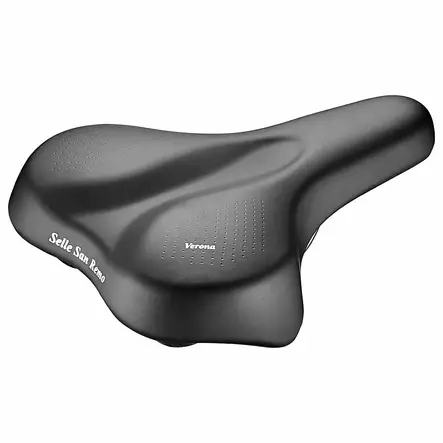 Vakioistuin SELLE SAN REMO Verona musta - Duell polkupyörien varaosat ja tarvikkeet - 90102 - 1