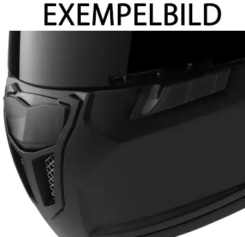 Venttiiliationsscoop Schuberth C3, huvud, Musta - Duell ajovarusteet - 65242 - 1