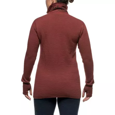 Woolpower Full zip 400 Merino Mid layer Takki punainen, XL - Duell ajovarusteet - 58402 - 1
