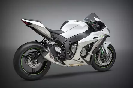Yoshimura 3/4 System Exhaust Kawasaki Zx-10R/Rr 2016-20 Race Alpha T 3Qtr Ti-Ti - Duell MP varaosat ja tarvikkeet - 113832 - 1