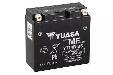 Yuasa akku YT14B(WC) hapotettu (6) - Duell muut varaosat ja tarvikkeet - 131322 - 1