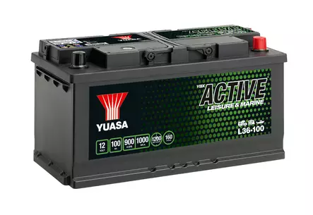 Yuasa L36-100 Active Leisure Battery 12V 100Ah 900A (12) - Duell muut varaosat ja tarvikkeet - 131662 - 1