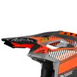Airoh Aviator 3 Lippa Wave oranssi kromi - Duell ajovarusteet - 59392 - 1
