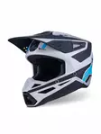 Alpinestars Kypärä S-M3 Heat Hopea/Sininen/Musta, M - Duell ajovarusteet - 36482 - 1
