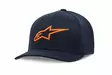 Alpinestars lippis Ageless Curve, blue/orange S/M - Duell ajovarusteet - 35932 - 1
