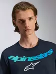 Alpinestars T-Shirt Collared SS CSF Blue, M - Duell ajovarusteet - 35482 - 1