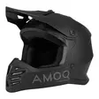 AMOQ Meteor V2 JNR MX kypärä Blackout, YL (51-52) - Duell ajovarusteet - 141012 - 1