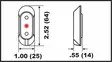Anodisarja alumiini Yamaha 30-60HP - Duell venetarvikkeet - 135892 - 1