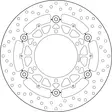 Brembo Serie Oro jarrulevy kelluva - Duell MP varaosat ja tarvikkeet - 121272 - 1