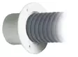 Cables PVC flexible pipe white (10 mt roll) - Duell venetarvikkeet - 6252 - 1