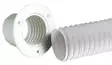 Cables PVC flexible pipe white (10 mt roll) - Duell venetarvikkeet - 6252 - 1