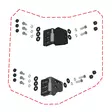 DFK Vasemman Oven saranat Can-Am Traxter 2024- - Duell ATV varaosat ja tarvikkeet - 30052 - 1