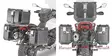 GIVI RAPID RELEASE SIDE CASE HOLDER - Duell MP varaosat ja tarvikkeet - 102842 - 1