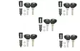 Givi Security lock lukkosarja sis. 5 lukkopesää + 10 avainta - Duell MP varaosat ja tarvikkeet - 102572 - 1