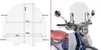 Givi Specific screen transparent 38.5 x 40 cm (H x W) Honda Super Cub C125 (18) - Duell MP varaosat ja tarvikkeet - 100752 - 1