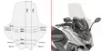 GIVI TRANS.WINDSCREEN KYMCO AK 550 - Duell MP varaosat ja tarvikkeet - 100132 - 1