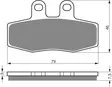 GOLDFREN Jarrupalat 010 Ceramic carbon AD - Duell MP varaosat ja tarvikkeet - 67722 - 1