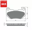 GOLDFREN Jarrupalat 445 Ceramic Carbon S33 - Duell MP varaosat ja tarvikkeet - 68772 - 1