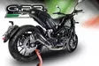 GPR Benelli Leoncino 500 Trail 2017/20 e4 EC-Approv. slip-on exhaust Gpe Ann. P - Duell MP varaosat ja tarvikkeet - 110882 - 1